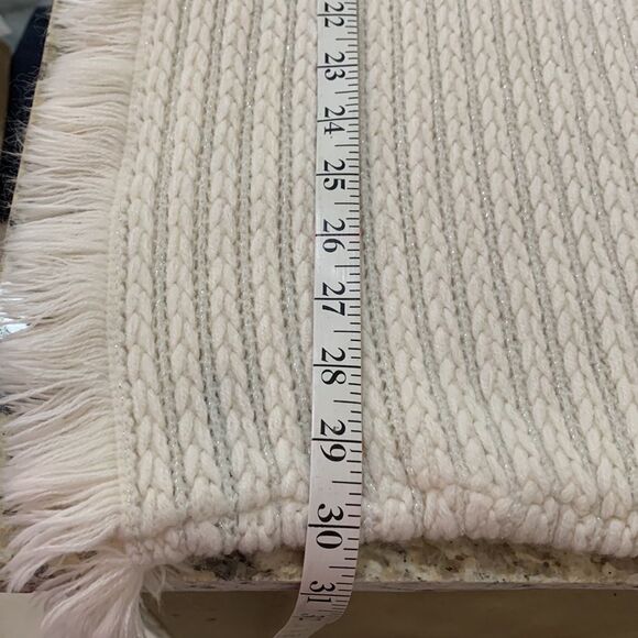 Carlie Paige cream infinity scarf - Picture 3 of 7